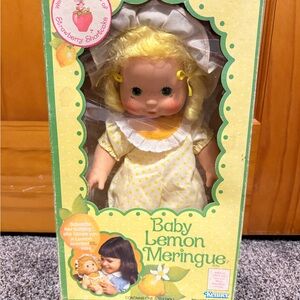 Vintage Lemon Meringue Kenner 1982 Lemon Meringue Blow Kiss doll